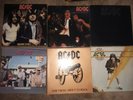 AC/DC 6 record LOT,WITH VIDEO DESC./ALL FIRST PRESS HIGH VOLTAGE SHRINK