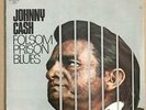 JOHNNY CASH VINTAGE FOLSOM PRISON BLUES LP ALBUM   MAN IN BLACK  GREAT CONDITION