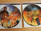 IRON MAIDEN - Wicker  Man + Number of the Beast 2x