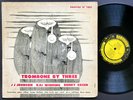 J.J. JOHNSON KAI WINDING BENNY GREEN Trombone By Three LP PRESTIGE 7023 DG MONO