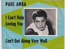 PAUL ANKA I Can't Help Loving You  M- Germany 45 northern soul LISTEN