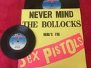 Sex Pistols - Never Mind the Bollocks First   LP Album Vinyl 1977  + Submission