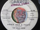HEAR Kelly Four 45 Annie Had A Party CANDIX rockabilly tittyshaker Eddie Cochran