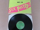 SEX PISTOLS Never Mind The Bollocks GREEN & RED LABEL A9 / B7 UK VINYL LP V2086