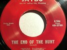 BOZO DARNELL The End of The Hunt 45 JAYBO Country Rocker Rockabilly RARE Listen