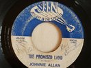 JIN 45 Record Johnnie Allan Louisiana Cajun Promised Land Skid Row Swamp Pop Vtg
