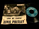 ELVIS PRESLEY Love Me Tender UK 45 EP rare HMV w/ laminated cover