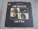 The Beatles - Let It Be 1970 UK 45 APPLE FOUR PRONG 1st w/PICTURE SLEEVE
