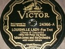 4 vintage Victor scroll 78 RPM records 21214 22950 24121 24366 Duke Isham Jones