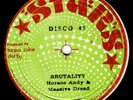 HORACE ANDY & MASSIVE DREAD-brutality    stars 12