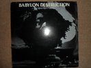 THE OVERNIGHT PLAYERS - BABYLON DESTRUCTION - Cha Cha CHALPS 008 - 1980 UK - VG+