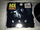 KISS ACE FREHLEY TROUBLE WALKIN PROMO LP/VINYL/RECORD.ORIGINAL W/HYPE STICKER.
