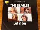 THE BEATLES   LET IT BE   ORIGINAL APPLE PICTURE SLEEVE WITH APPLE 45