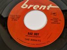 The Donays Bad Boy & Devil In His Heart Brent Records Rare Northern Soul