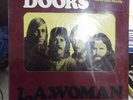 The Doors L.A. Woman SEALED 1971 LP Rounded Corners Die cut Window HYPE STICKER