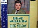 RICK NELSON - BEST SELLERS BY RICK  60s JAPAN THIN SLEEVE LP w/obi SJET-7327