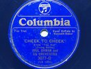 78 RPM  JAZZ  Columbia 3077-D: Phil Ohman / Fred Astaire film 