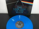PINK FLOYD, DARK SIDE OF THE MOON,  BLUE VINYL LP RECORD WITH JACKET