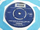 TOOMORROW I COULD NEVER LIVE WITHOUT YOUR LOVE 45 UK DECCA 70 OLIVIA NEWTON JOHN