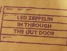 IN THROUGH THE OUT DOOR VINYL Led Zeppelin 1979 N/M Orig LP F BLACK/WHITE LINER