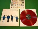 Beatles Help Japan LP 1. press von 1965 red vinyl Odeon OP-7387