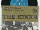 THE KINKS 7'' - Long tall Sally, rare Sweden -66, PS