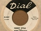 northern soul r&b 45 BOBBY MARCHAN Funny Style  DIAL listen