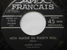 MARCEL MARTEL Mon amour du Rock 'n Roll NM- CANADA ORIG 1957 ROCKABILLY 45