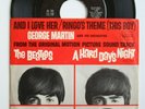 Beatles George Martin UA 745 And I Love Her Ringo's Theme instrumental w/ sleeve