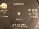 Guns ‘N’ Roses - Its So Easy RARE RADIO EDIT PROMO 1987 7” Vinyl GEF 22 (DJ)