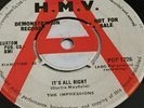 IMPRESSIONS . IT'S ALL RIGHT . RARE UK DEMO .