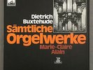 B469 Buxtehude Complete Organ Works Alain 7LP Electrola 1C 163-28 281/7 X Stereo