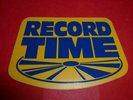 RECORD TIME STICKER MIKE HUCKABY RECORD TIME MUSIC STORE DETROIT TECHNO
