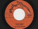 '60 Philly R&B/DooWop ROYAL DEMONS Baby Don't/What's the Matter Baby G HEAR BOTH