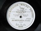 78rpm NELLIE MELBA sings TOSTI SERENATA - Mauve single-sided G&T 1907