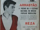 EDU LOBO 1965 “ARRASTAO” BOSSA NOVA JAZZ TAMBA TRIO 7” ELENCO 45 BRAZIL HEAR