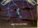 Metallica ride the Lightning Record Album