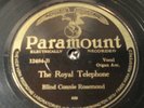 Blind Connie Rosemond-Royal Telephone/Mother-Paramount 12484-V- Prewar Blues