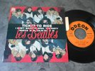 THE BEATLES  FRENCH EP TICKET TO RIDE  3766 TYPE 1  LANGUETTE