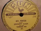 JOHNNY CASH         SUN 221          NM-      