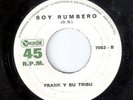 FRANK Y SU TRIBU, RARE, GUAGUANCO,  SALSA, VENEZUELA , 45 RPM, VG++, SOY RUMBERO