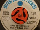 RHETTA HUGHES - YOU'RE  DOING WITH HER...  TETRAGRAM NORTHERN SOUL