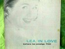 Rare Original 1956 Female Vocal Jazz LP: Barbara Lea - Lea In Love - Prestige