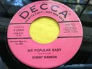 Rare Rockabilly Rocker Popcorn 45 : Kenny Rankin   My Popular Baby   Decca Promo