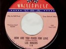 Northern Soul - Lee Rogers - How Are You Fixed For Love / Cracked Up  ?Hear?