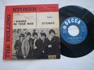 ROLLING STONES - I WANNA BE YOUR MAN / STONED, RARE ITALIAN 7