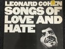 Leonard Cohen - Songs Of Love And Hate - Aus 1st Press On CBS - 1971