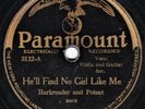 COUNTRY -- Sid Harkreader & Poteet : No Girl Like Me - Paramount 3112 - 78 VV+