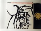 MILES DAVIS LP Cookin with the Quintet 1957 Prestige ojc RI jazz