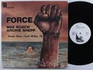 MAX ROACH/ARCHIE SHEPP Force UNITELEDIS 2XLP italy gatefold *
